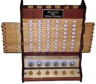 CALCULATING Clock of SCHICKARD