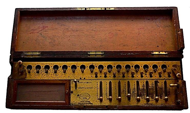 Calculating machine from the collection