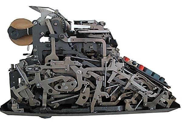 Calculating machine from the collection