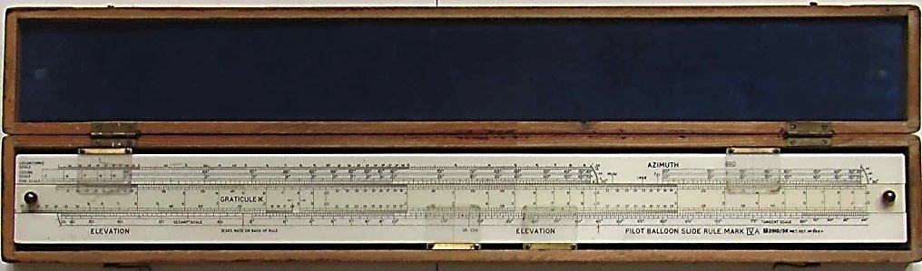 Règle à calcul Modèle IV.A