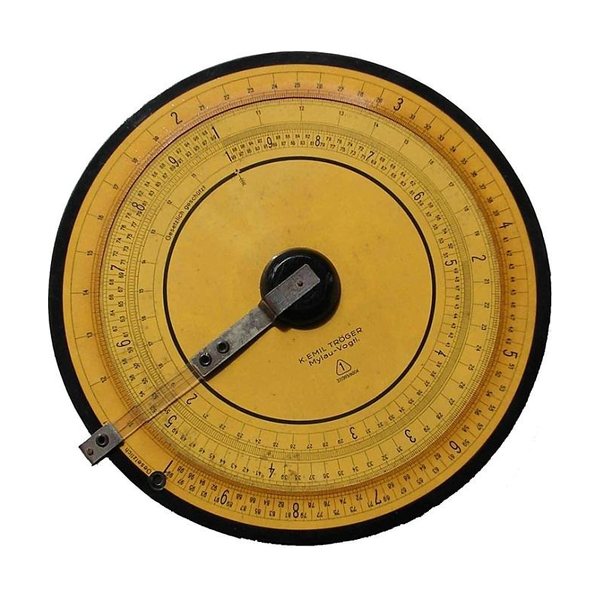 Circular Slide Rule K. Emil TRÖGER