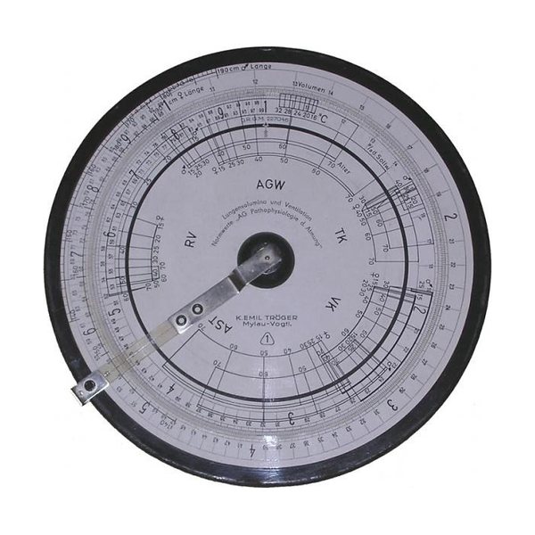 Medical Circular Slide Rule